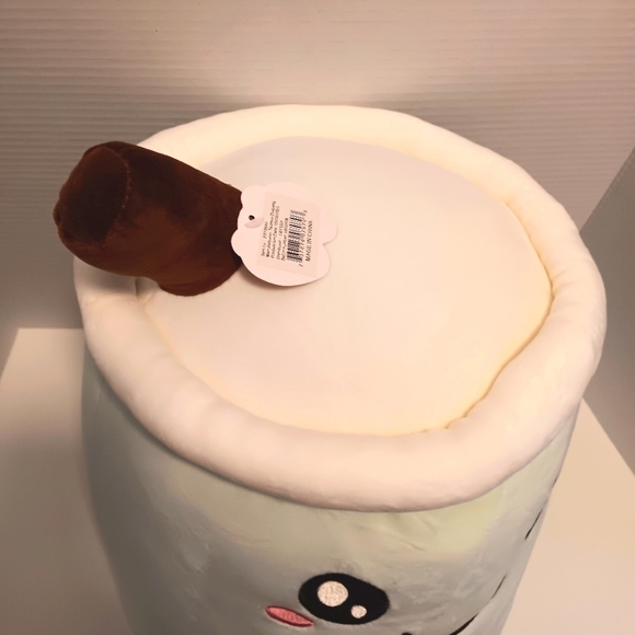 Light green lime beverage soft pillow/toy - Picture 3 of 7